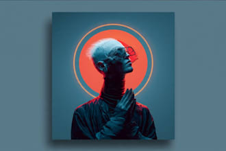 design album cover art or single cover artwork