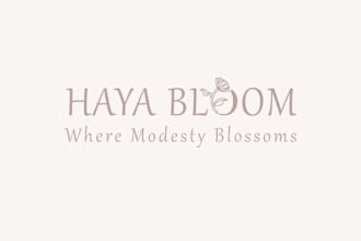 design a minimalist logo and professional brand board