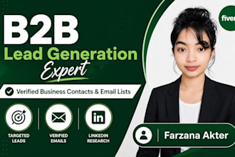 do b2b lead generation and find targeted business contacts