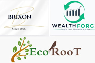 design a custom business and brand logo