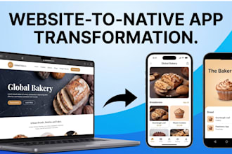 convert your website into an android and ios app
