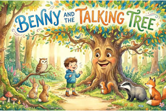 design children story book, child book illustration, picture book illustration