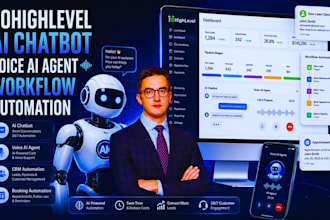 setup gohighlevel ai chatbot go high level voice ai agent chat bot ghl workflow