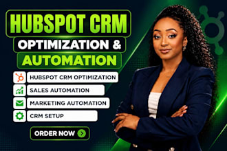 do hubspot CRM optimization, sales automation, marketing automation, CRM setup