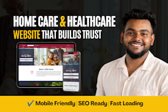 design home care and healthcare wordpress website