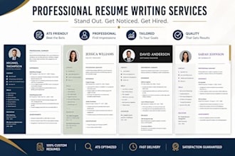 a professional resume writing services