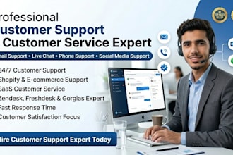 manage customer support for ecommerce, saas and shopify stores