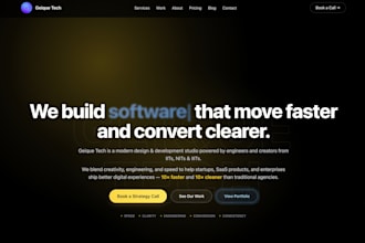 web development and app development