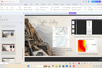 create geology reports, fieldwork and research projects