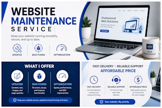 do website maintenance and updates