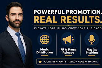 distribute your music and manage music PR release