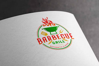 design restaurant logo, menu and full branding
