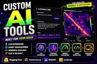 build custom llm visualization and ai interpretability tools