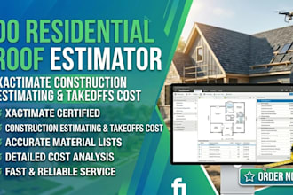 do residential roof estimator xactimate construction estimating takeoffs cost