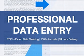 data entry and typing service
