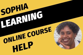 do sophia course, touchstone, task in quick time