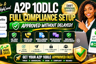 setup a2p phone verification, ghl sms, a2p, dialpad, twilio, email marketing