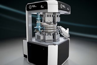 make high quality 3d machinery animation and industrial videos