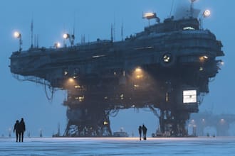 create fantasy, sci fi, character with hyperrealistic style