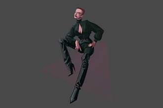 draw  a fashion illustration