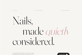 design a premium salon spa and beauty website with react