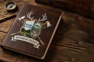design custom family crest heraldic coat of arms and royal logo