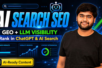 optimize content for ai search, GEO, and llm visibility