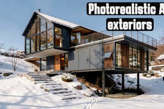 create photorealistic ai exterior visualizations