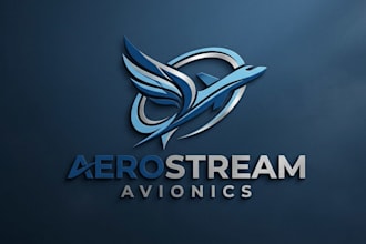 design flight training aviation services logo