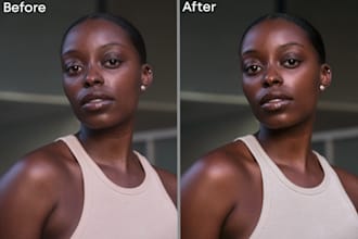 professionally retouch portraits and enhance skin