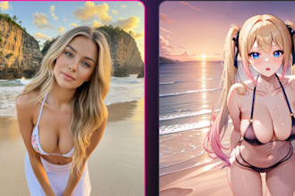 build full ai nsfw website, ai girlfriend and ai companion website