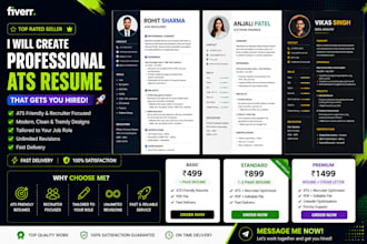 create a proffesional ats resume