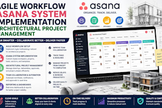agile workflow asana system implementation architectural project management