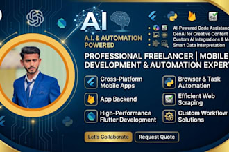 build ai apps mobile apps android application flutter