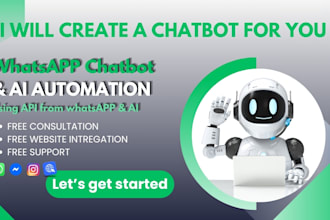 create ai whatsapp chatbot whatsapp cloud API and manychat automation