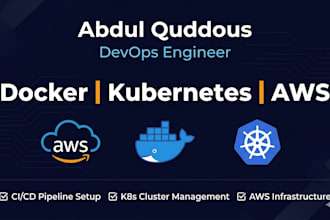 manage your kubernetes, docker and AWS cloud infrastructure