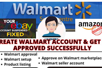 reinstate amazon, ebay, walmart deactivated, terminated account