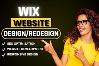 design wix website redesign, build wix website design wix website