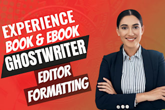 ghostwrite ebook writer or edit nonfiction self help ebook kdp book formatting
