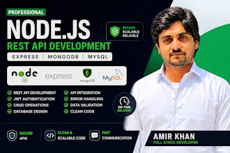 build node js rest API with express js and mongodb