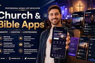 build church app, bible, ministry, christian, bible study and livestreaming app