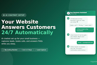 set up an ai chatbot for your small business website