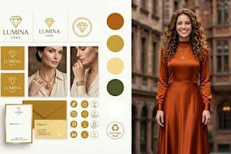 design a professional logo, brand identity and complete branding kit