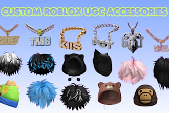 create custom roblox ugc accessories layered clothing roblox outfits chain hair