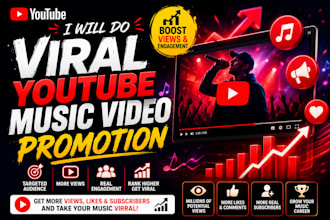 do viral youtube music video promotion