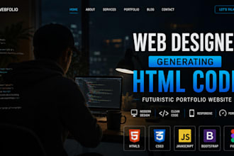 create an interactive website