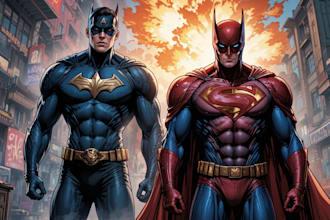 create custom comic book superheroes
