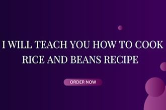 teach you how to cook rice and beans recipe