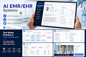 build custom hipaa healthcare epic emr cerner ehr saas mvp