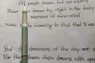 convert text into neat handwritten notes